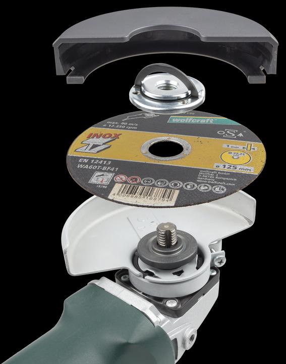 Produktbild wolfcraft wolfcraft 1 Schnellspannmutter Winkelschleifer M14