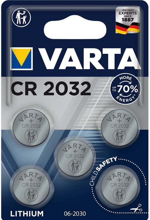 Produktbild Varta Cr2032 (5 Stk., CR2032, 230 mAh)