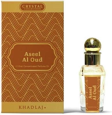Actual product image Khadlaj - Aseel Al Oud - concentrated perfumed oil - Volume: 15 ml (Extrait De Parfum, 15 ml)