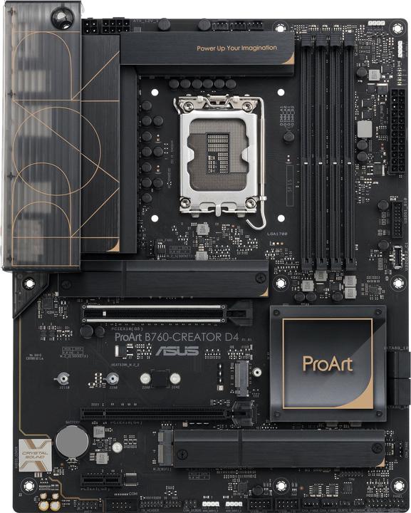 Immagine prodotto ASUS PROART B760-CREATOR D4 (LGA 1700, Intel B760, ATX)