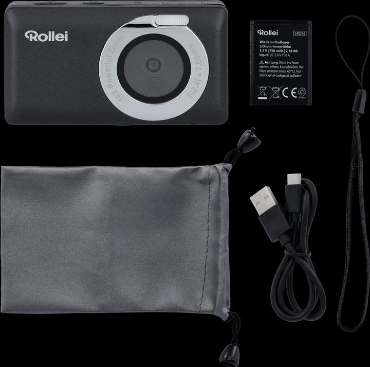 Produktbild Rollei Compactline Pocket Schwarz (50 Mpx)