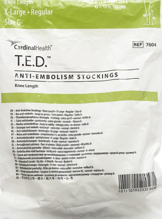 Immagine prodotto TED Strümpfe knielang normal (XL)