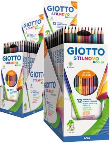 Produktbild Giotto Farbstift Stilnovo Bicolor 12er (Multicolor, 12 x)