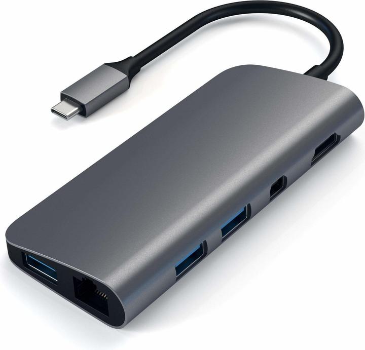 Satechi Multimedia Adapter (USB-C, 9 Ports)