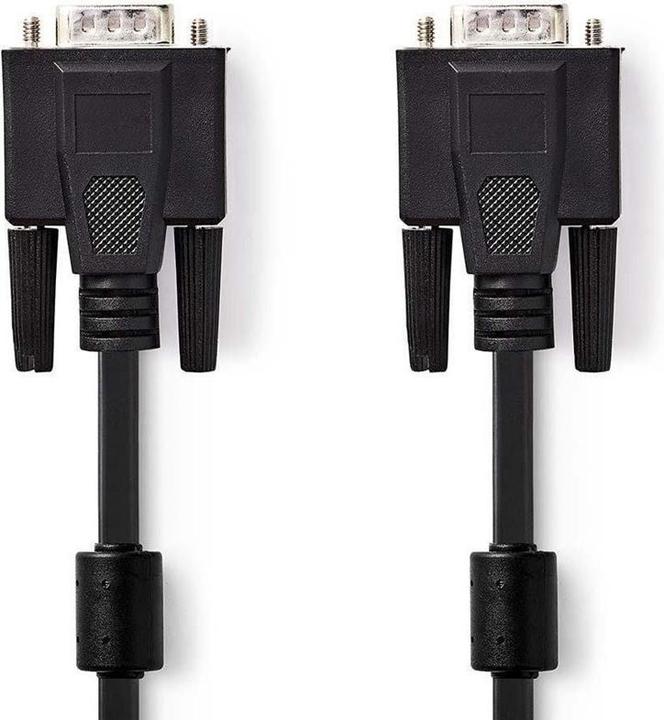 Produktbild Nedis VGA-Kabel | VGA Stecker | VGA Stecker | Vernickelt | Maximale Auflösung: 1280x768 | 3.00 m | R (3 m, VGA)