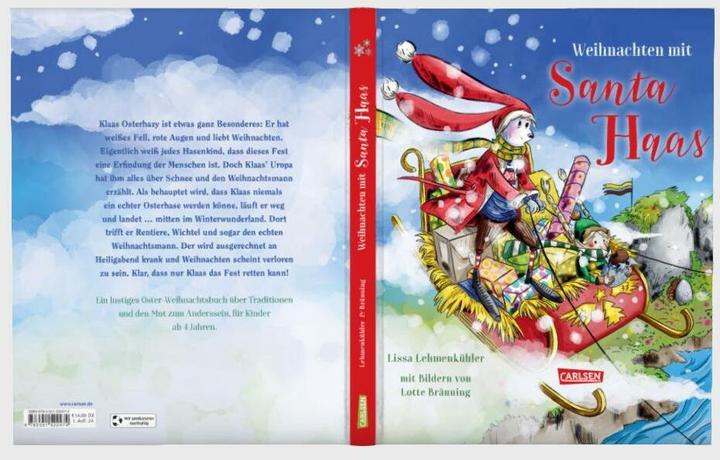 Produktbild Weihnachten mit Santa Haas (Lissa Lehmenkühler, Lotte Bräuning, Deutsch)