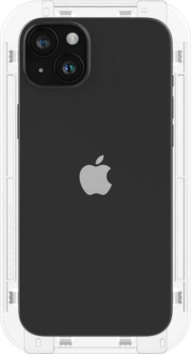 Actual product image Spigen TEMPERED GLASS GLAS.TR "EZ FIT" FC 2-PACK IPHONE 15 BLACK (2 Piece, Apple iPhone 15)
