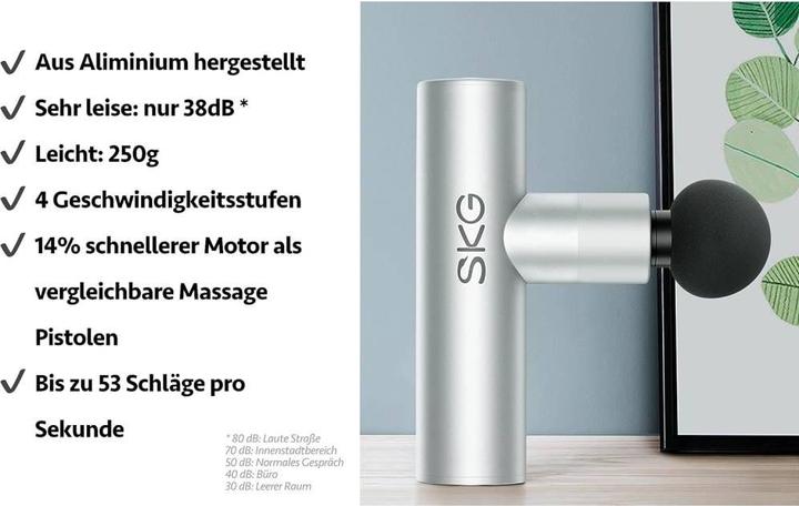 Actual product image SKG F3-Lite srebrny