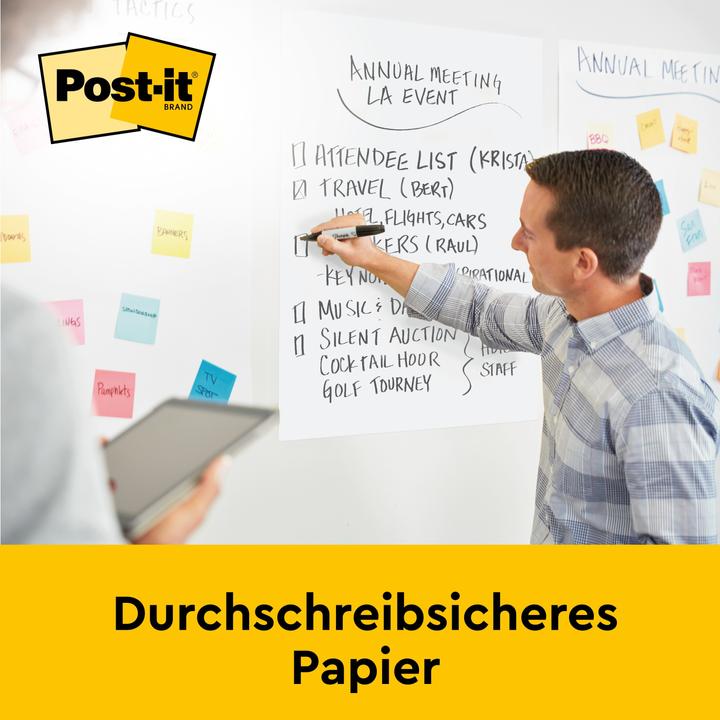 Produktbild Post-it Super Sticky Flipchart stellbar (50 x 60 cm)