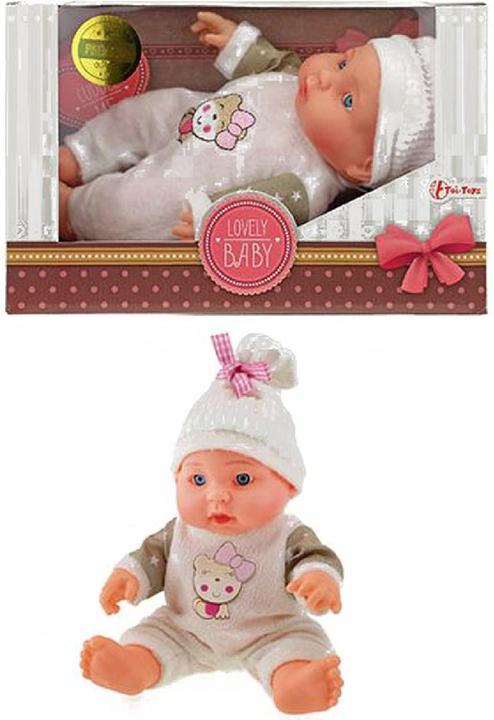 Produktbild Toi-Toys Babypuppe mit Hut, 23cm