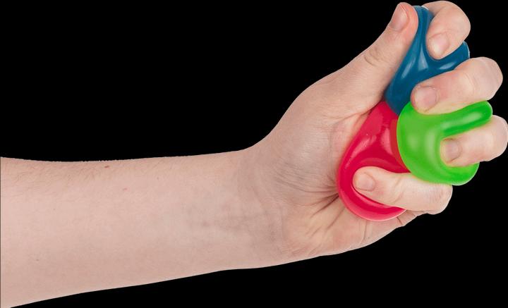 Produktbild Out of the blue 4-er Set Antistress Ball mini Glow in der Dark