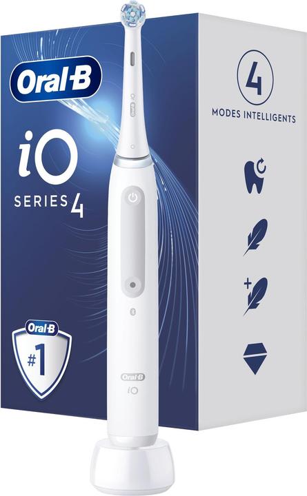 Actual product image Oral-B iO Series 4 Blanc (Oscillating toothbrush)