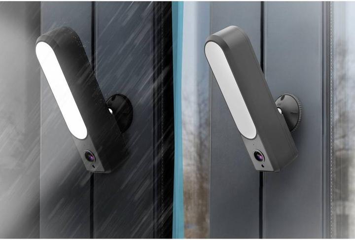 Immagine prodotto Digitus Telecamera smart da esterno Full HD con proiettore a LED, WLAN + comando vocale (1920 x 1080 Pixels)