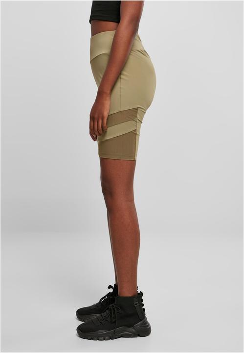 Actual product image Urban Classics Ladies High Waist Tech Mesh Cycle Shorts - 12486 (4XL)