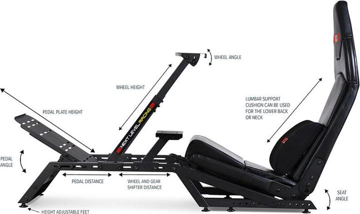 Actual product image Next Level Racing FGT Cockpit NLR-S010
