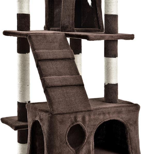 Produktbild Juskys XXL Kratzbaum Amy braun (170 cm, Braun)