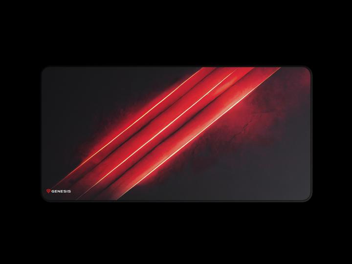 Actual product image Genesis Pelė Pad Carbon 500 MAXI FLASH G2 Edition, Multicolor, 450 x 900 x 2.5 mm