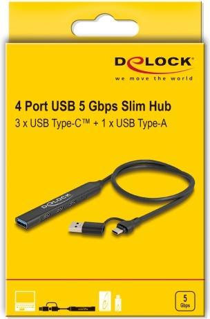 Immagine prodotto Delock 64272 (USB-C, USB-A, 4 Porti)