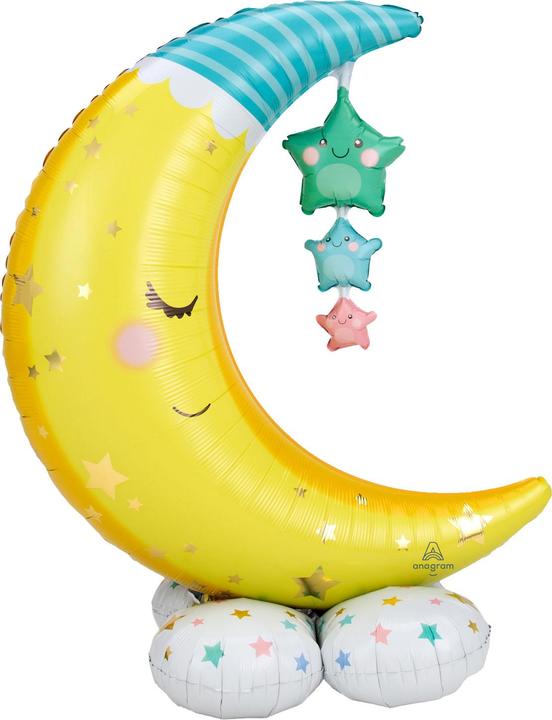 Produktbild Amscan Ballon Alu - Lune (1 x)