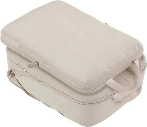 Only-Bags.Store 2pcs Travel Compression Packing Cubes Bag Portable Koffer Kleidung Organizer Wasserdichtes Gepäck