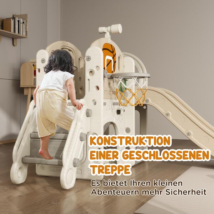Produktbild Aiyaplay Kinderrutsche Kunststoff Cremeweiss