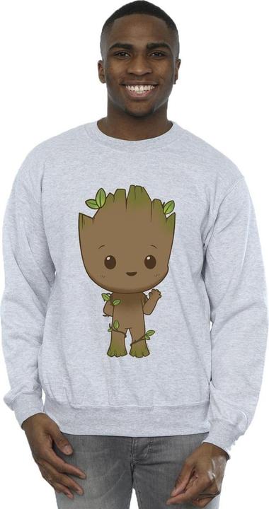 Image du produit - Sweat AM GROOT CHIBI WAVE POSE - Homme (4XL)