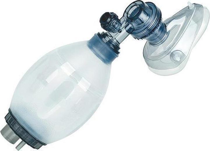 Actual product image ResQ-Breezer Clear Line II Breathing Bag Babies Volume 280ml with Mask Size 0