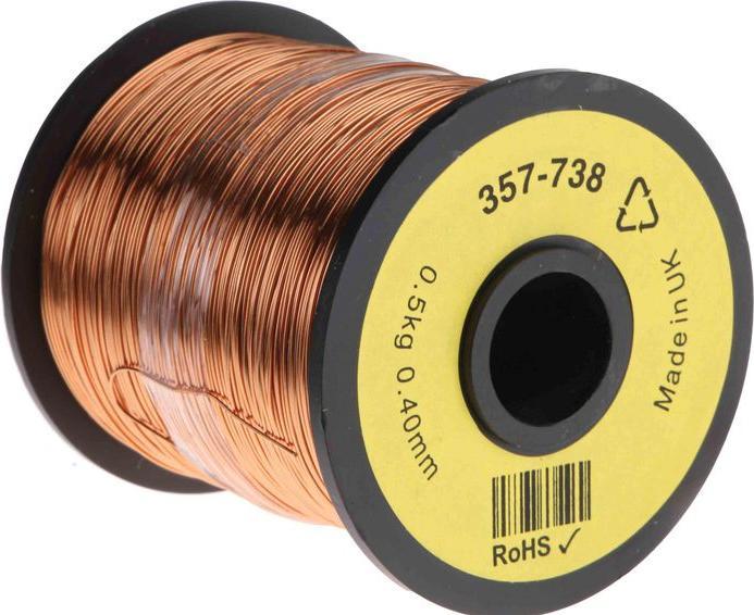 Actual product image Rs Pro Insulated copper wire,25/26awg 400m (400 m)