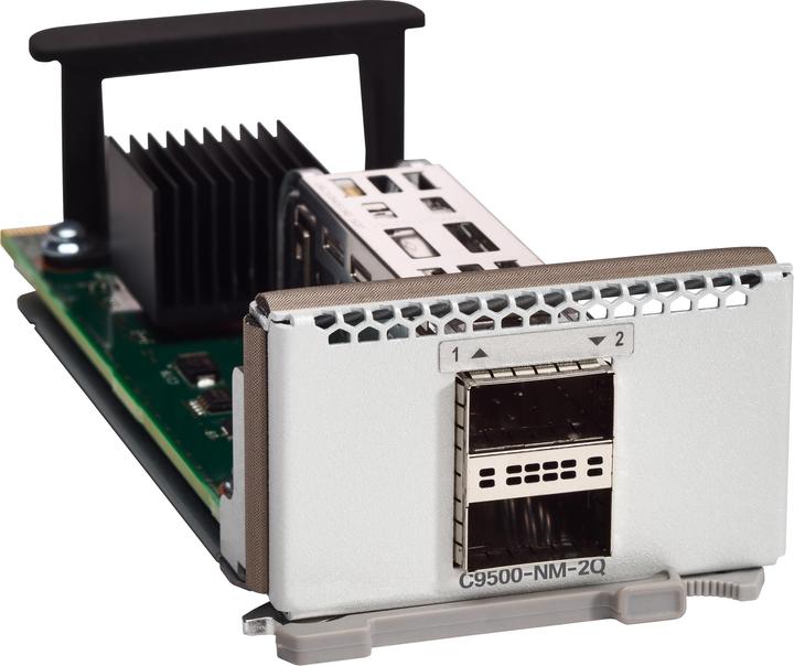 Produktbild Cisco Catalyst 9500 Series Network Module - Erweiterungsmodul - 40 Gigabit QSFP+ x 2 - für P/N: C95 (40 Ports)