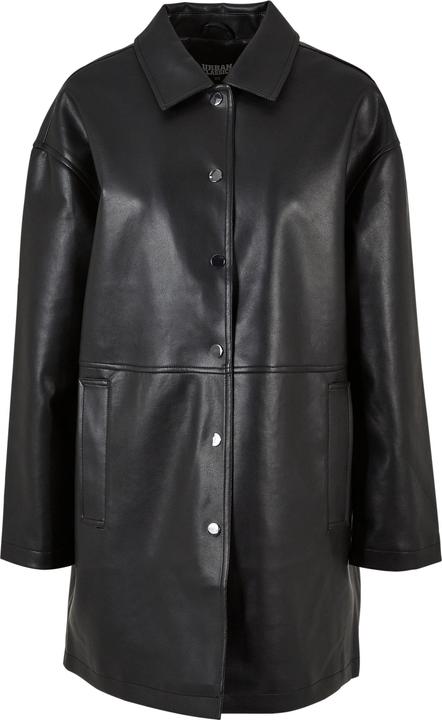 Urban Classics Ladies Faux Leather Coat