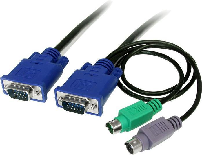 StarTech 6 FT 3-IN-1 PS/2 KVM CABLE
