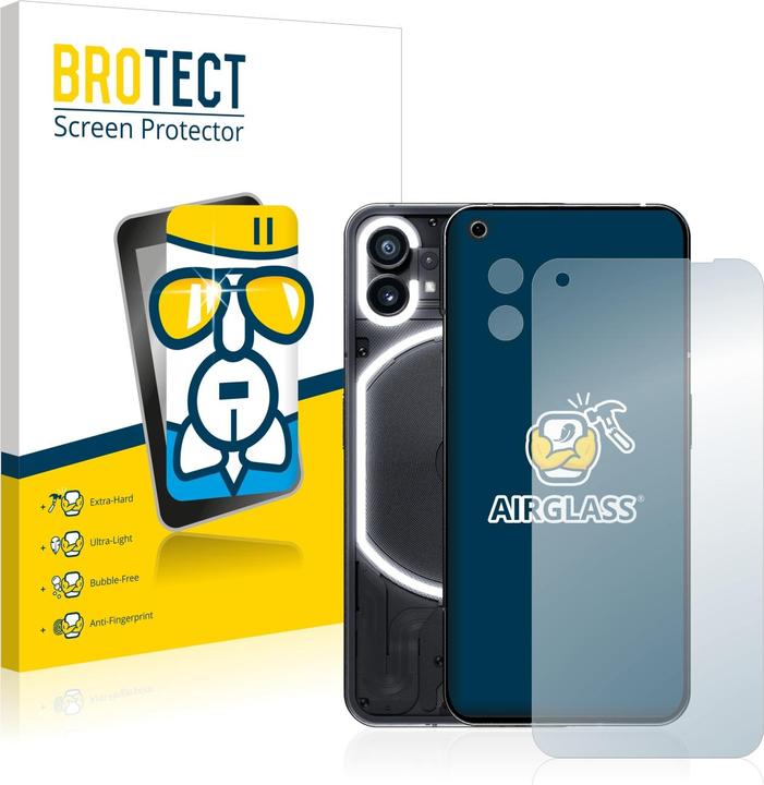 BROTECT AirGlass Panzerglasfolie (1 Stück, Nothing Phone (1))