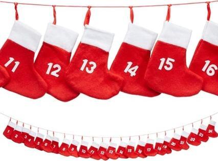 Actual product image Cepewa MIK Funshopping Advent calendar to fill with felt Christmas tree