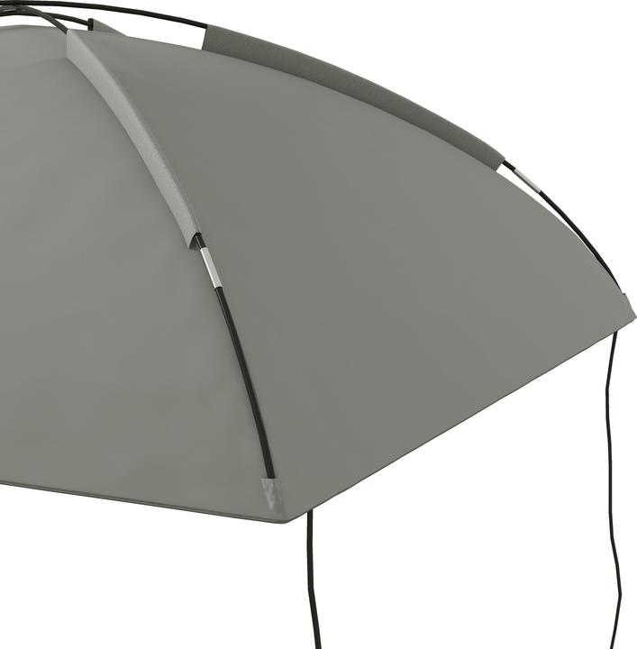 Actual product image Outsunny Automarkise Polyester, Stahl Hellgrau (3.30 kg)