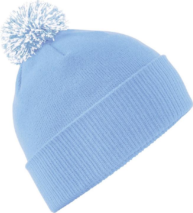 Sky blue, White