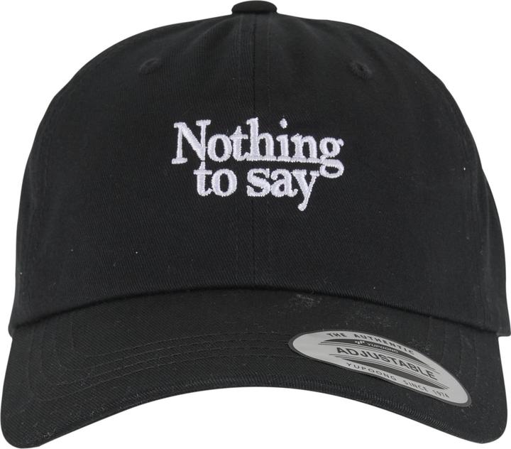 Actual product image Mister Tee MisterTee Nothing To Say Wooly Combed Cap - 204537 (One size)