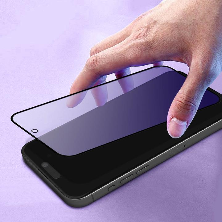 Produktbild Avizar BlueGuard Glas-Displayschutz mit Blaulicht-Filter (1 Stück, Apple iPhone 15 Pro)