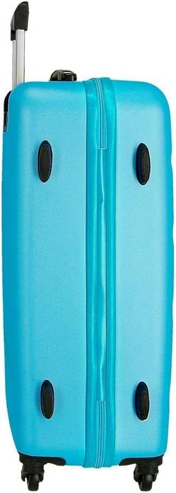 Immagine prodotto Roll Road Set di valigie blu (91 l, Bagaglio a mano (fino a 50 litri), M (50 - 90l), L (90 - 115l))