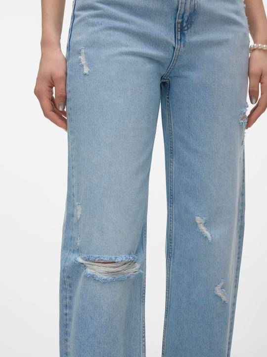 Immagine prodotto Vero Moda VMRYLEE Hohe Taille Gerade geschnitten Jeans Straight-Fit (W25/L32)
