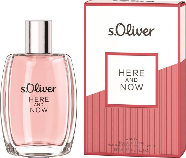 Immagine prodotto S.Oliver Here & Now Donna Eau de Toilette Spray Naturale (Eau de toilette, 50 ml)