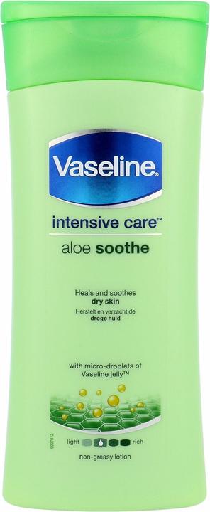Actual product image Vaseline Intensive Care Aloe Soothe (Body lotion, 200 ml)