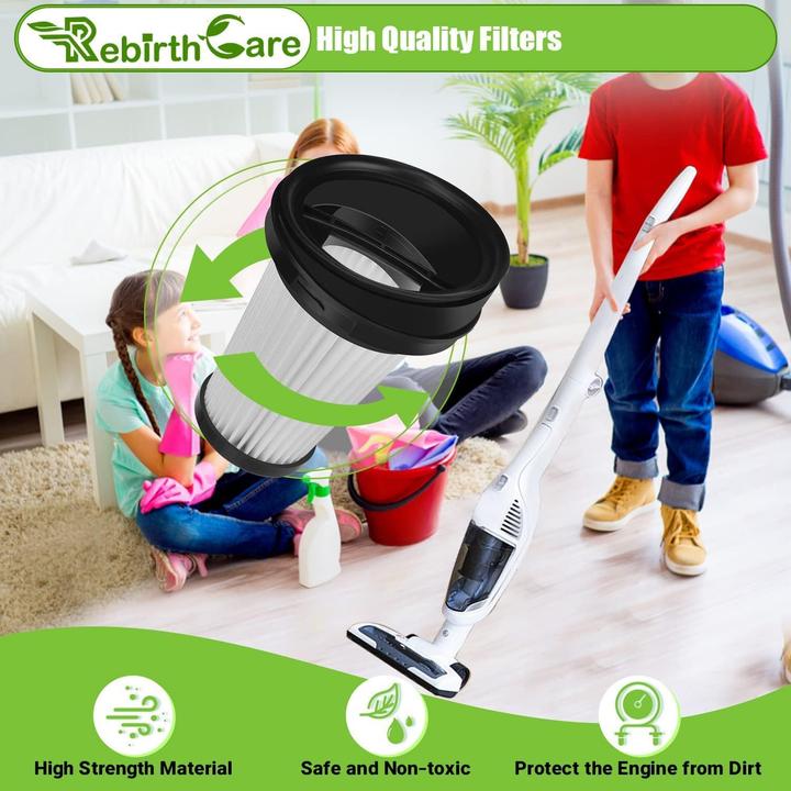 Actual product image Plutoos VCH9632 Filter for Grundig VCH9629 VCH9630 VCH9631 VCH9632 VCH9832 VCH9829 Upright Vacuum Cleaner