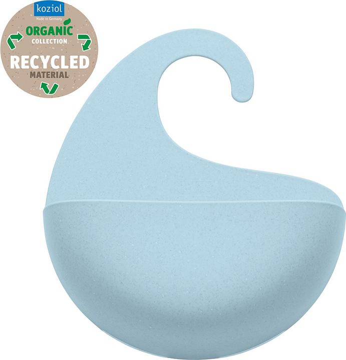 Produktbild Koziol Duschmittelhalter Surf M, Blau, Befestigung: Haken (7 x 22 x 25 cm)