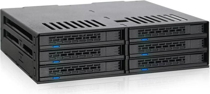 Actual product image Icy Dock ExpressCage MB326SP-B - Enclosure for storage drives with fan - 2.5" (6.4 cm)