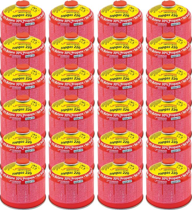 Actual product image Rothenberger Top Gas Screw - Gas cartridge 370 ml  7/16" EU  24 pieces