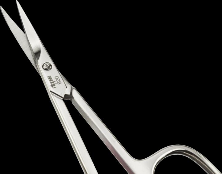 Actual product image Nippes Cuticle scissors with curved tip, nickel-plated, 820