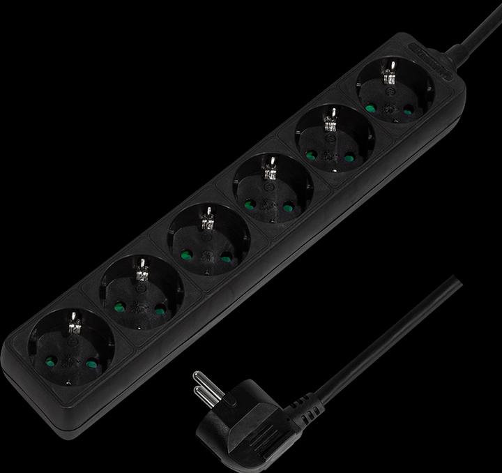 Produktbild LogiLink Steckdosenleiste (6 x, CEE 7/3, 1.50 m)