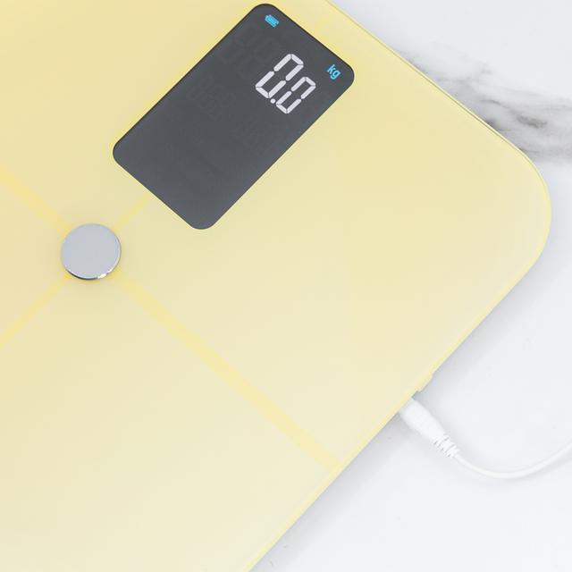 Produktbild Cecotec Personal scale Surface Precision 10400 Smart Healthy Vision Yellow (180 kg)