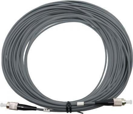 Actual product image Televes OSK10S. Cable length: 10 m. Connector 1: FC/PC, Connector 2: FC/PC, Cable Color: Gray (Antenna cable)
