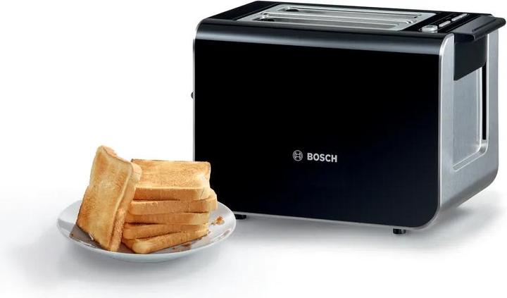 Produktbild Bosch Hausgeräte Compact toaster, Styline, Black, TAT8613N